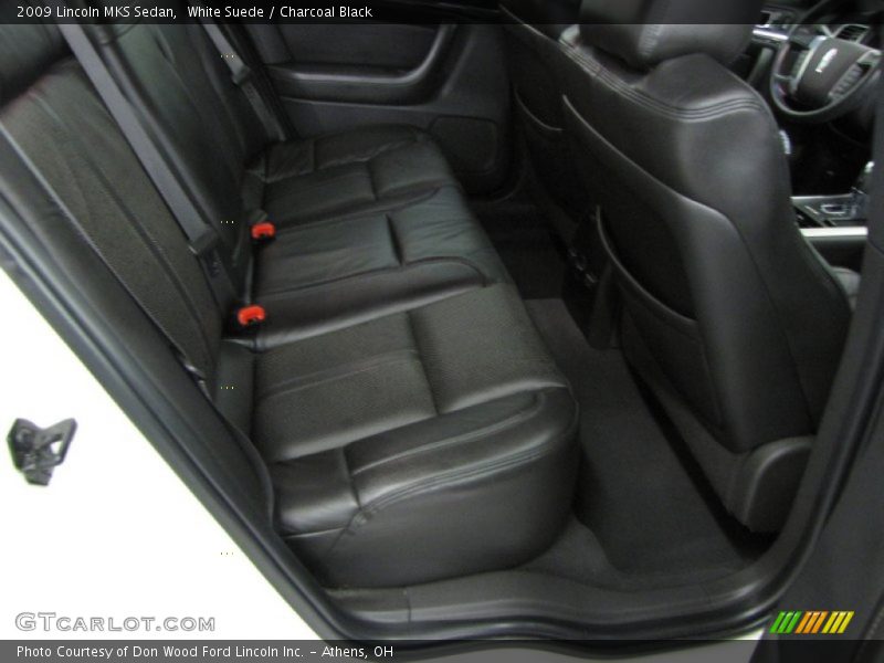 White Suede / Charcoal Black 2009 Lincoln MKS Sedan