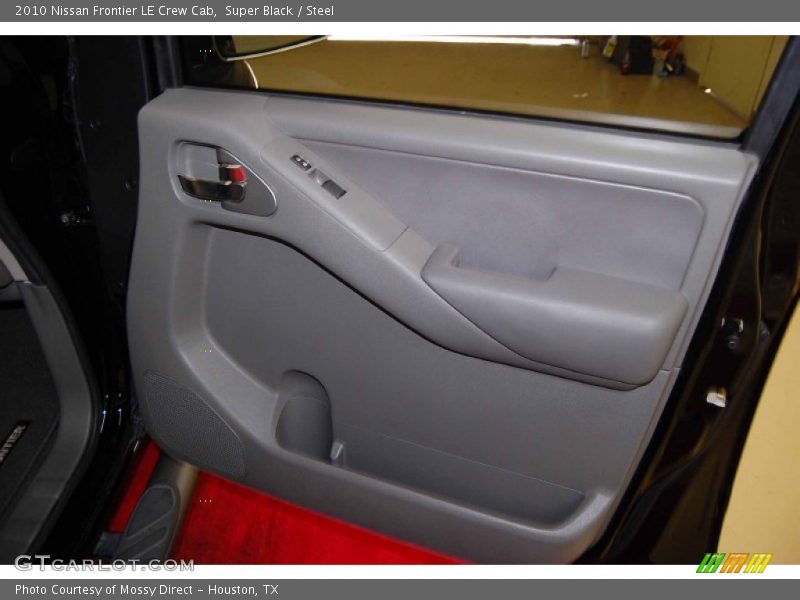 Super Black / Steel 2010 Nissan Frontier LE Crew Cab