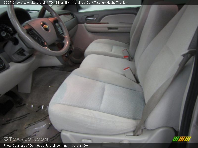 Silver Birch Metallic / Dark Titanium/Light Titanium 2007 Chevrolet Avalanche LS 4WD