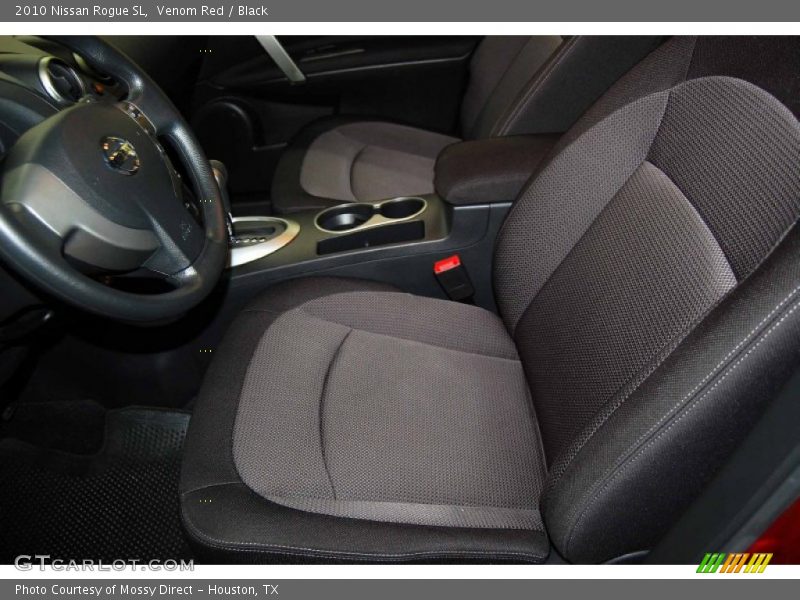 Venom Red / Black 2010 Nissan Rogue SL