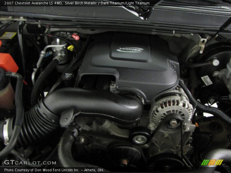 Silver Birch Metallic / Dark Titanium/Light Titanium 2007 Chevrolet Avalanche LS 4WD