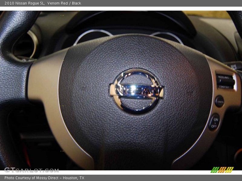 Venom Red / Black 2010 Nissan Rogue SL