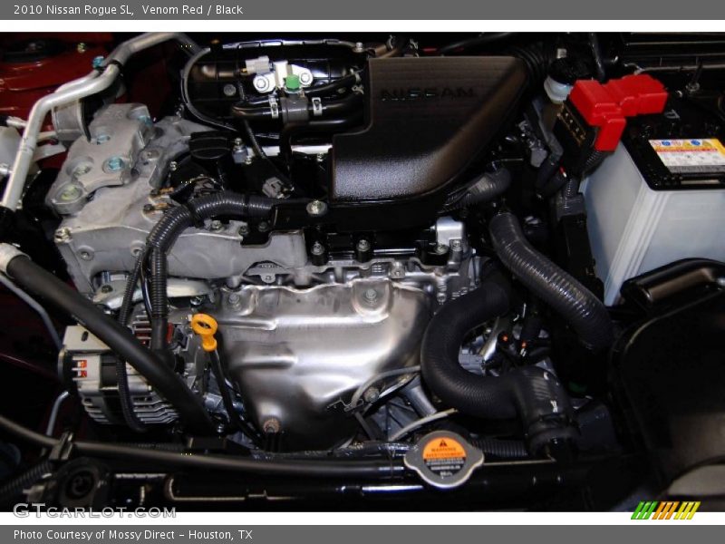 Venom Red / Black 2010 Nissan Rogue SL