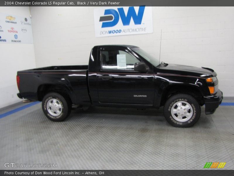 Black / Very Dark Pewter 2004 Chevrolet Colorado LS Regular Cab