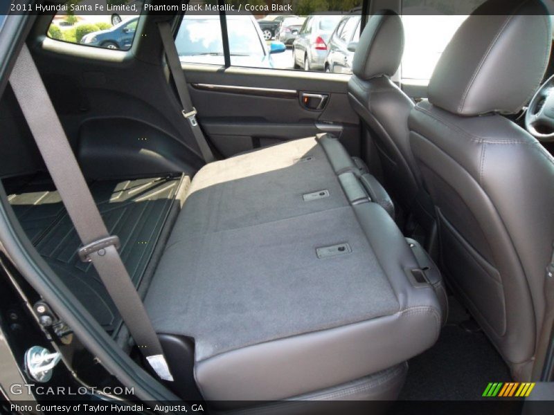 Phantom Black Metallic / Cocoa Black 2011 Hyundai Santa Fe Limited