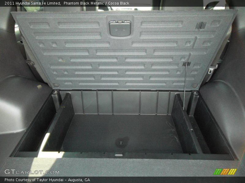 Phantom Black Metallic / Cocoa Black 2011 Hyundai Santa Fe Limited