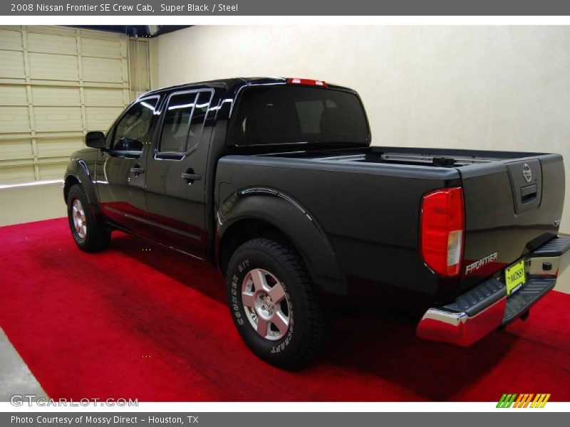 Super Black / Steel 2008 Nissan Frontier SE Crew Cab