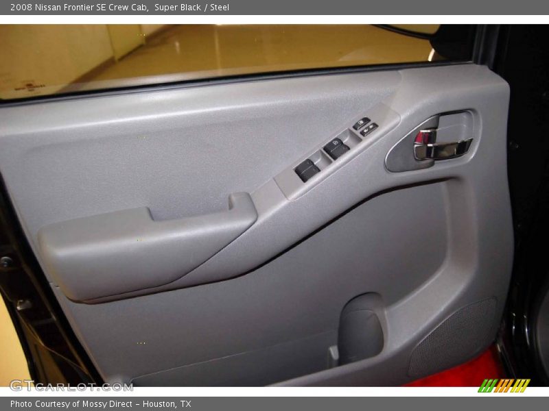Super Black / Steel 2008 Nissan Frontier SE Crew Cab