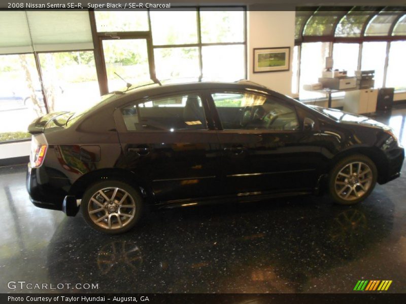 Super Black / SE-R Charcoal 2008 Nissan Sentra SE-R