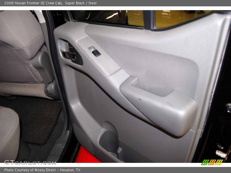 Super Black / Steel 2008 Nissan Frontier SE Crew Cab