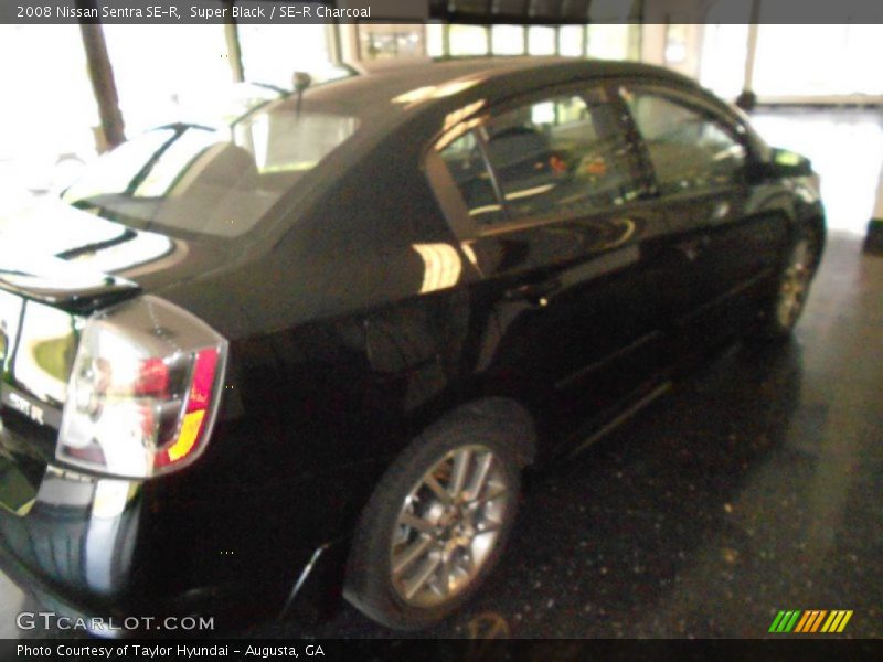 Super Black / SE-R Charcoal 2008 Nissan Sentra SE-R