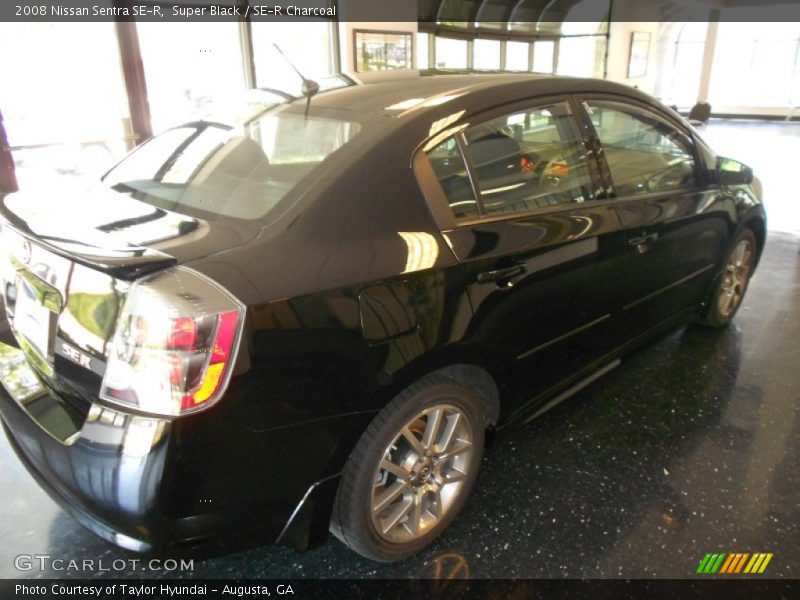 Super Black / SE-R Charcoal 2008 Nissan Sentra SE-R