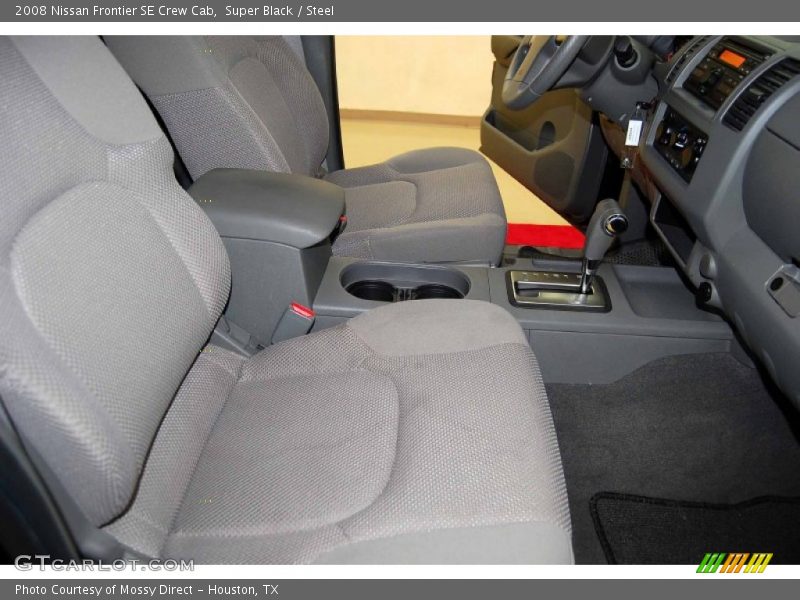 Super Black / Steel 2008 Nissan Frontier SE Crew Cab