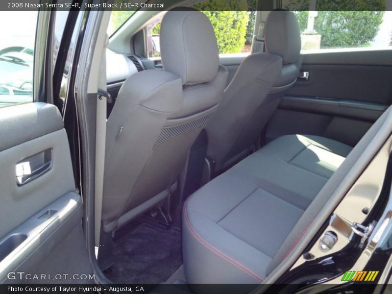Super Black / SE-R Charcoal 2008 Nissan Sentra SE-R