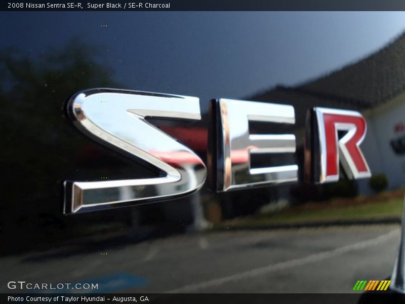Super Black / SE-R Charcoal 2008 Nissan Sentra SE-R
