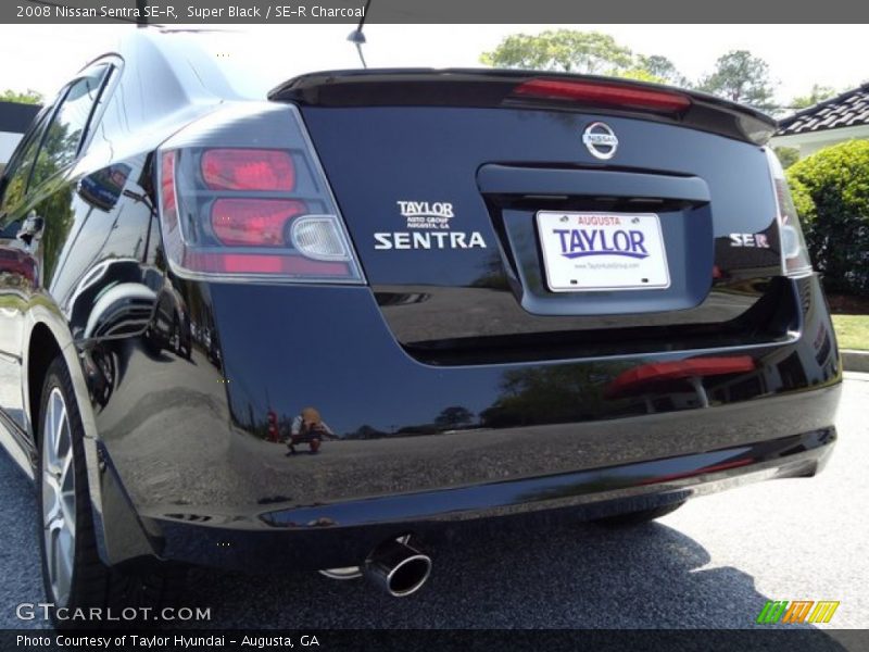 Super Black / SE-R Charcoal 2008 Nissan Sentra SE-R