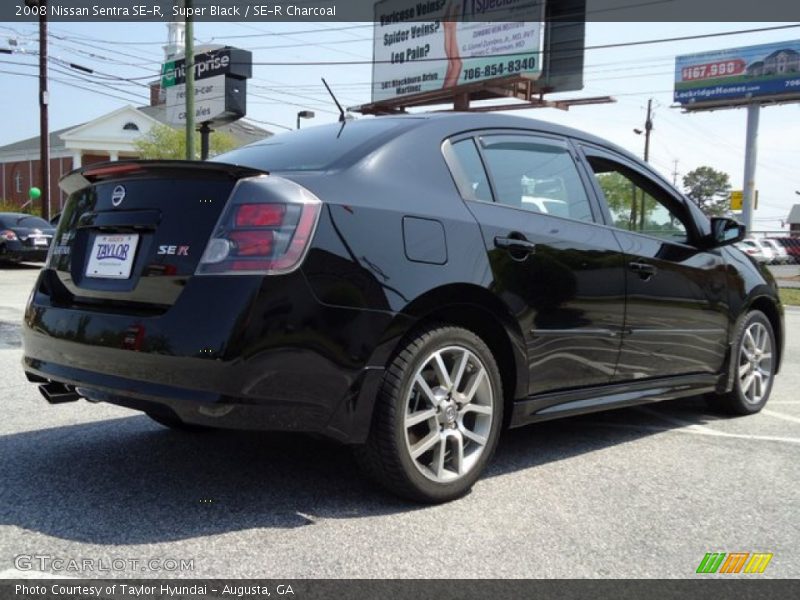 Super Black / SE-R Charcoal 2008 Nissan Sentra SE-R