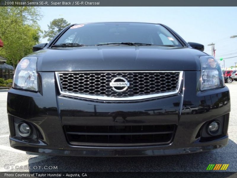 Super Black / SE-R Charcoal 2008 Nissan Sentra SE-R