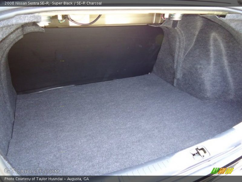 Super Black / SE-R Charcoal 2008 Nissan Sentra SE-R