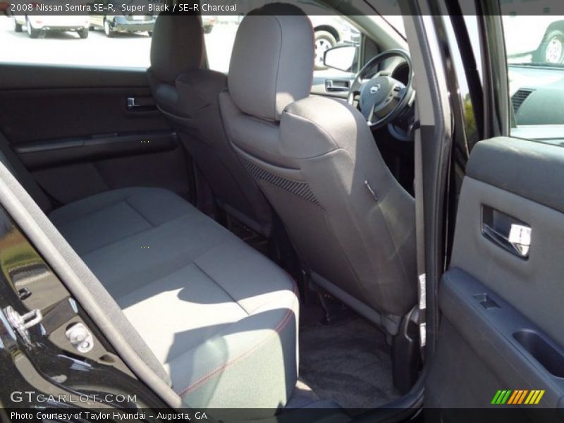 Super Black / SE-R Charcoal 2008 Nissan Sentra SE-R
