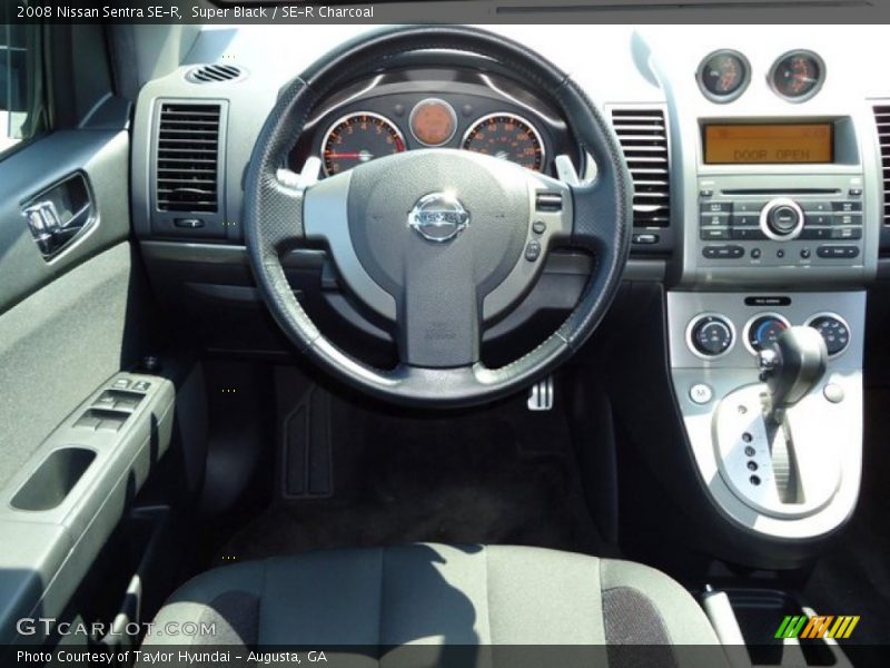 Super Black / SE-R Charcoal 2008 Nissan Sentra SE-R