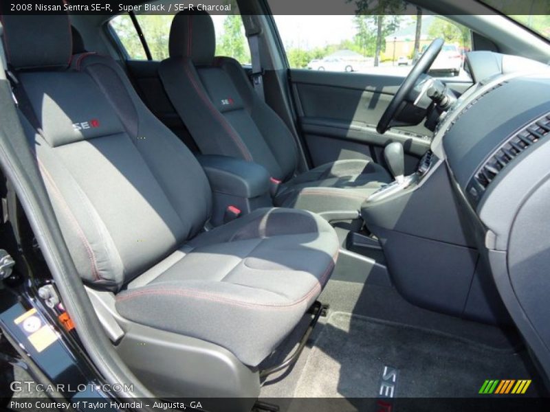 Super Black / SE-R Charcoal 2008 Nissan Sentra SE-R