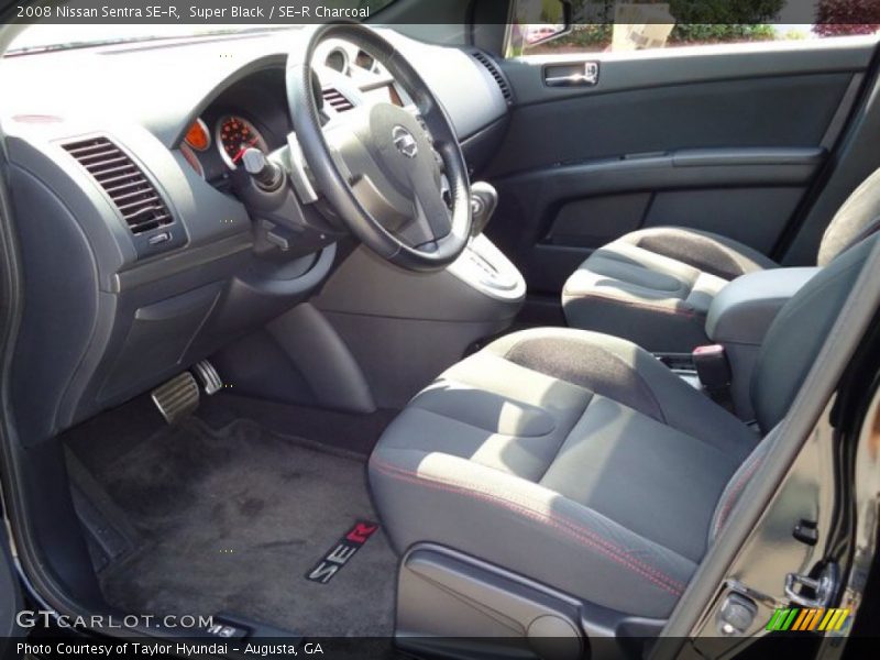 Super Black / SE-R Charcoal 2008 Nissan Sentra SE-R