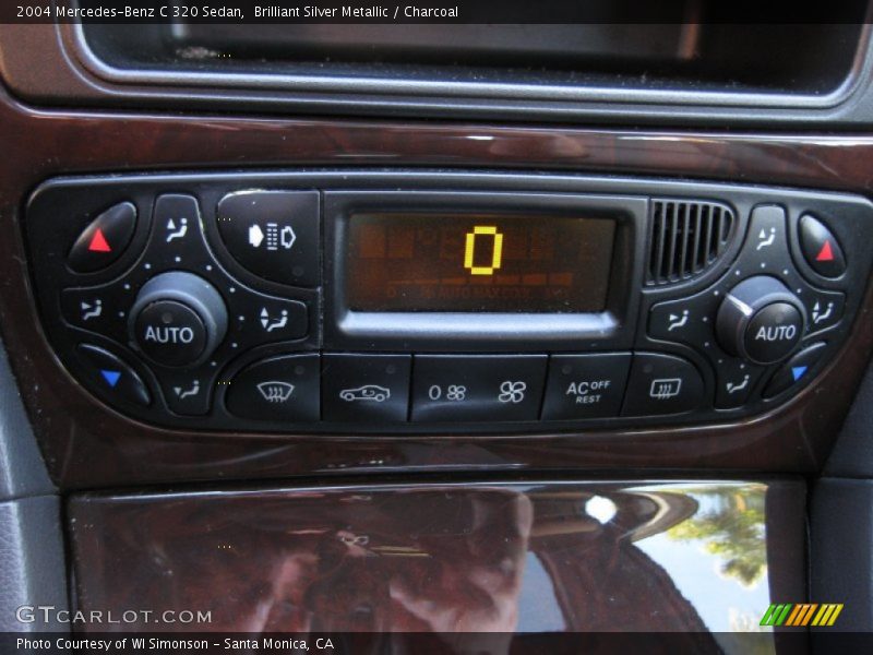 Controls of 2004 C 320 Sedan