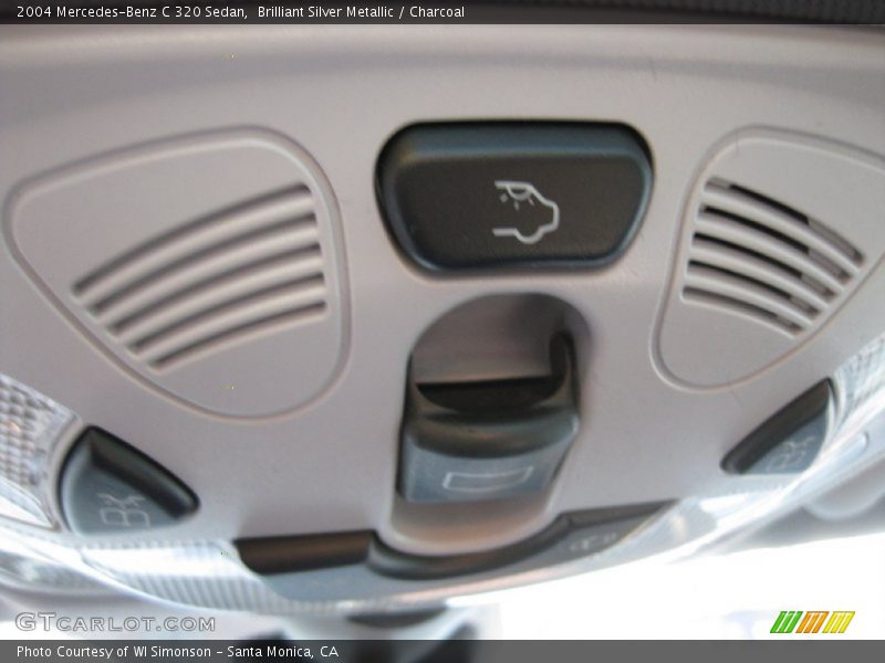 Brilliant Silver Metallic / Charcoal 2004 Mercedes-Benz C 320 Sedan