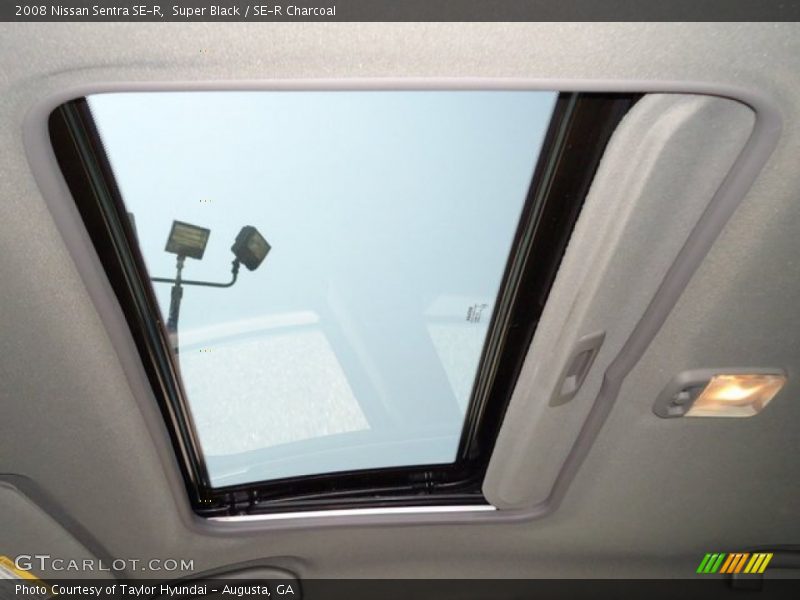 Super Black / SE-R Charcoal 2008 Nissan Sentra SE-R