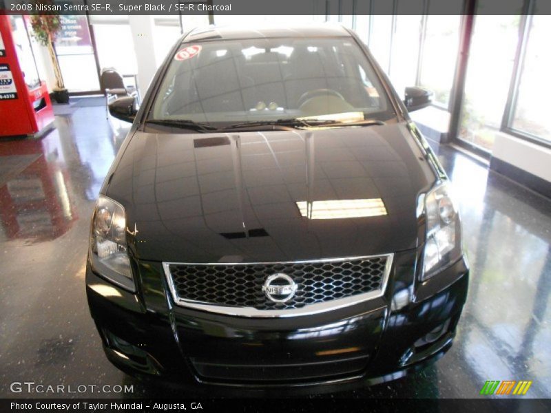 Super Black / SE-R Charcoal 2008 Nissan Sentra SE-R