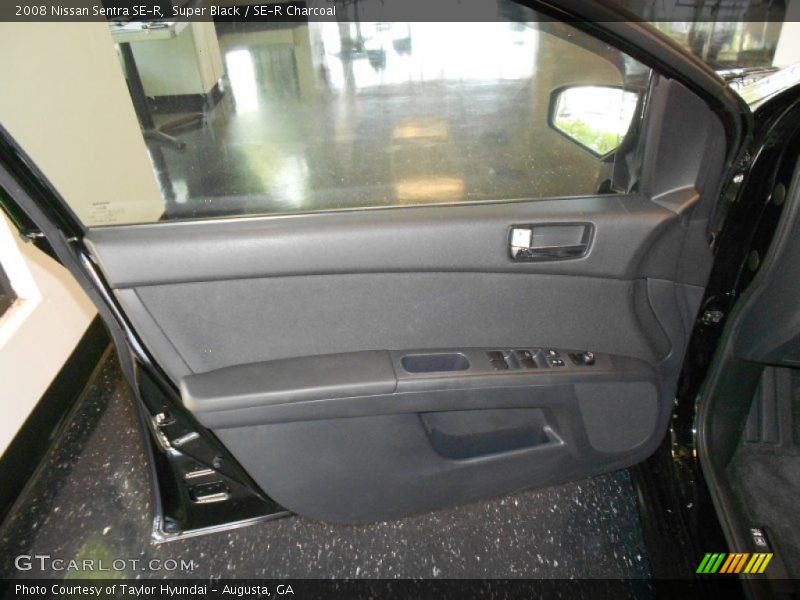 Super Black / SE-R Charcoal 2008 Nissan Sentra SE-R