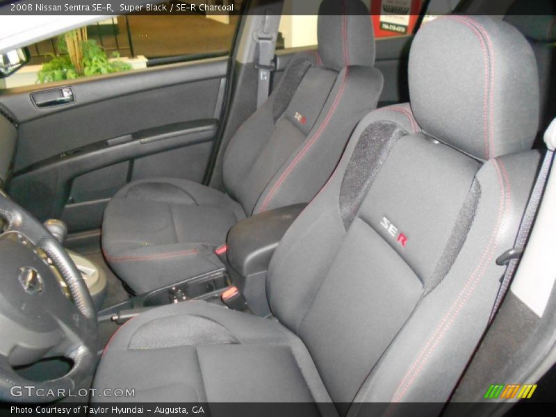  2008 Sentra SE-R SE-R Charcoal Interior