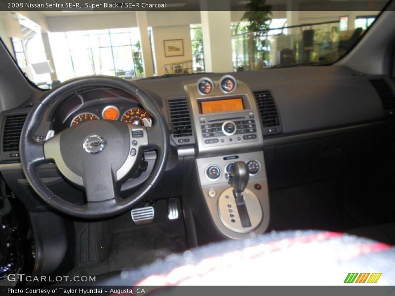 Super Black / SE-R Charcoal 2008 Nissan Sentra SE-R