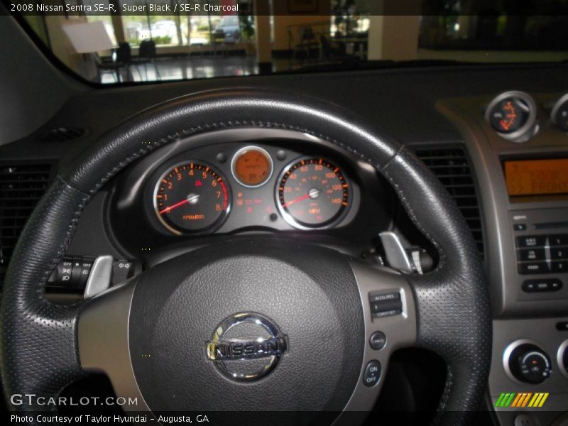 Super Black / SE-R Charcoal 2008 Nissan Sentra SE-R