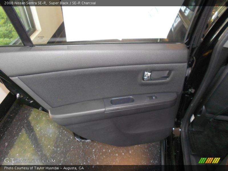Super Black / SE-R Charcoal 2008 Nissan Sentra SE-R