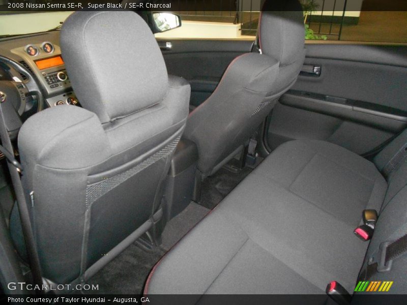 Super Black / SE-R Charcoal 2008 Nissan Sentra SE-R