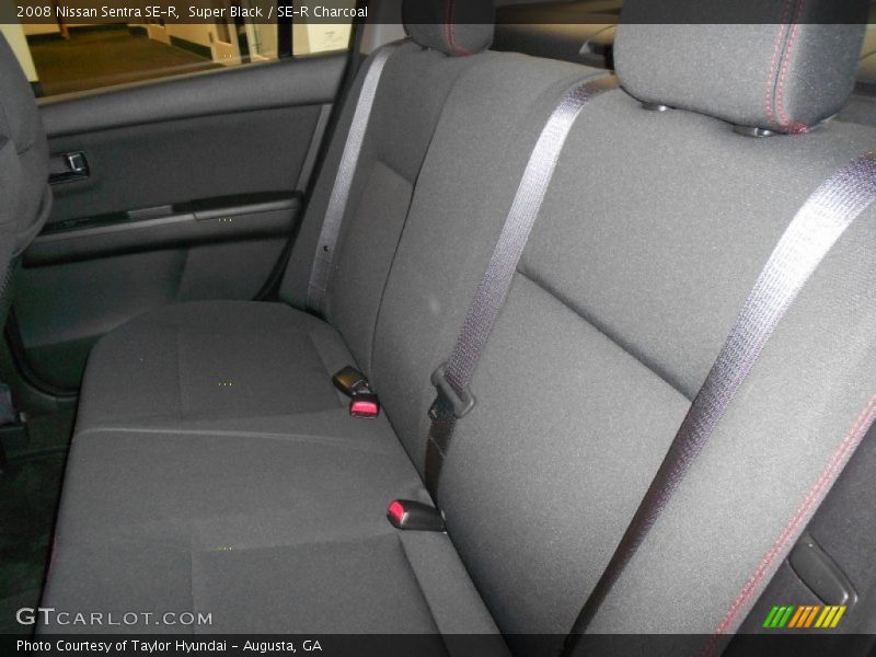 Super Black / SE-R Charcoal 2008 Nissan Sentra SE-R