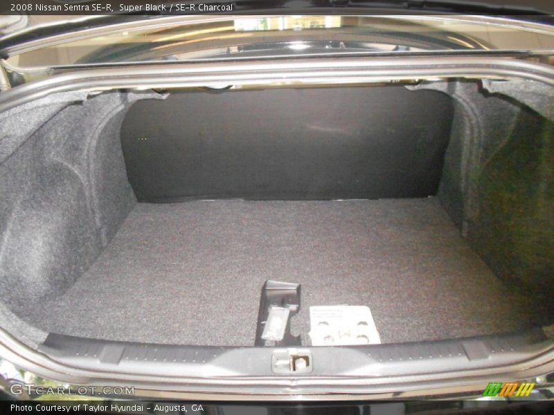 Super Black / SE-R Charcoal 2008 Nissan Sentra SE-R