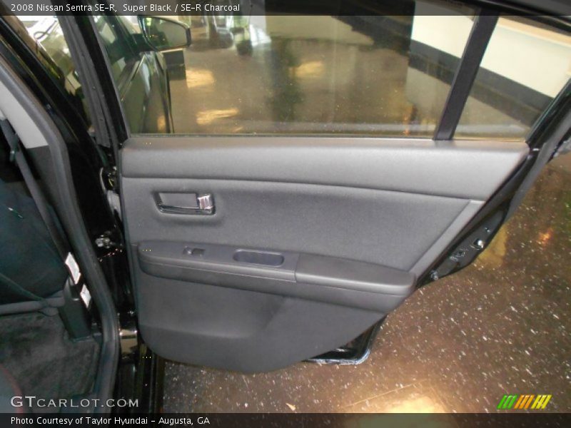 Super Black / SE-R Charcoal 2008 Nissan Sentra SE-R