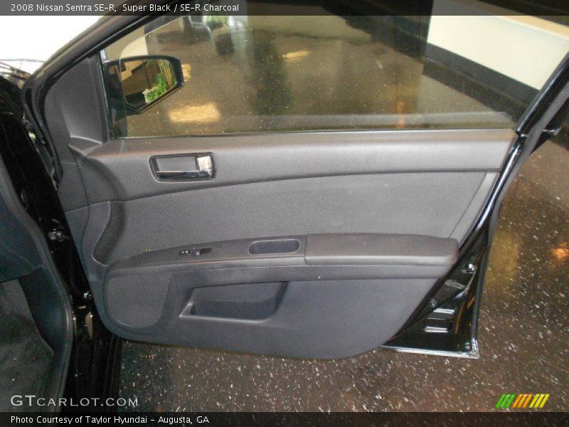 Super Black / SE-R Charcoal 2008 Nissan Sentra SE-R