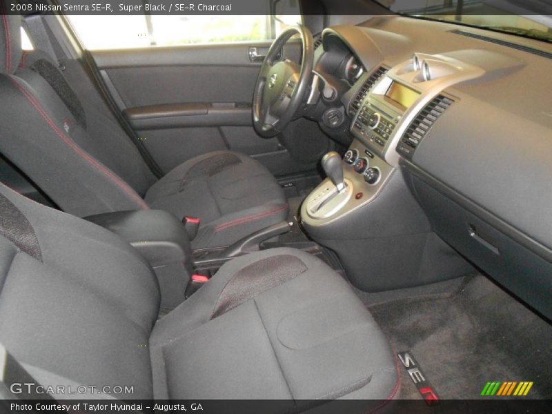 Super Black / SE-R Charcoal 2008 Nissan Sentra SE-R