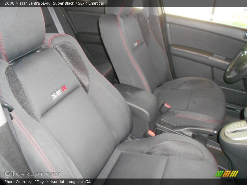 Super Black / SE-R Charcoal 2008 Nissan Sentra SE-R