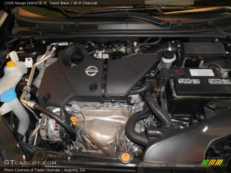 Super Black / SE-R Charcoal 2008 Nissan Sentra SE-R