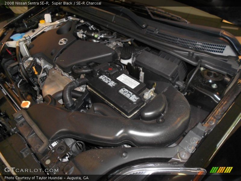 Super Black / SE-R Charcoal 2008 Nissan Sentra SE-R