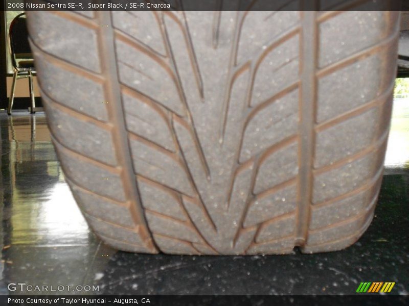 Super Black / SE-R Charcoal 2008 Nissan Sentra SE-R