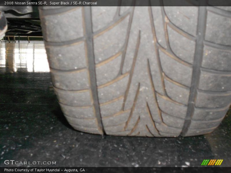 Super Black / SE-R Charcoal 2008 Nissan Sentra SE-R