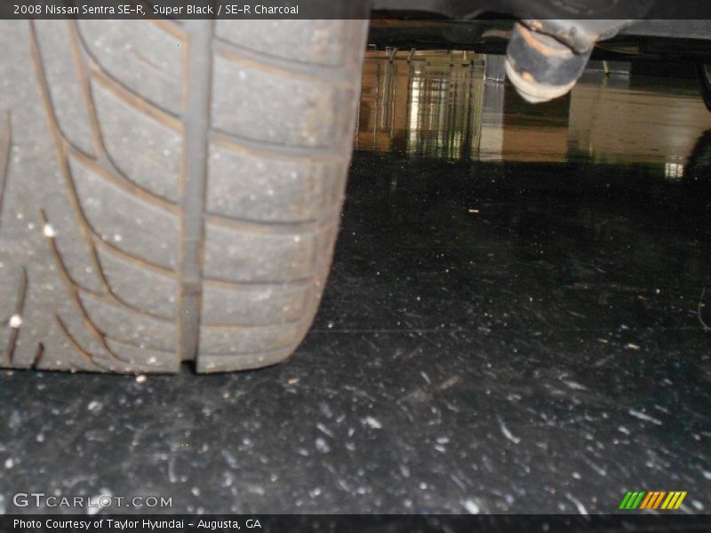 Super Black / SE-R Charcoal 2008 Nissan Sentra SE-R