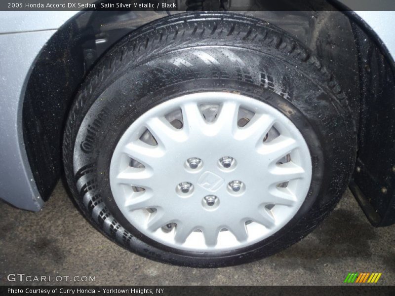 Satin Silver Metallic / Black 2005 Honda Accord DX Sedan
