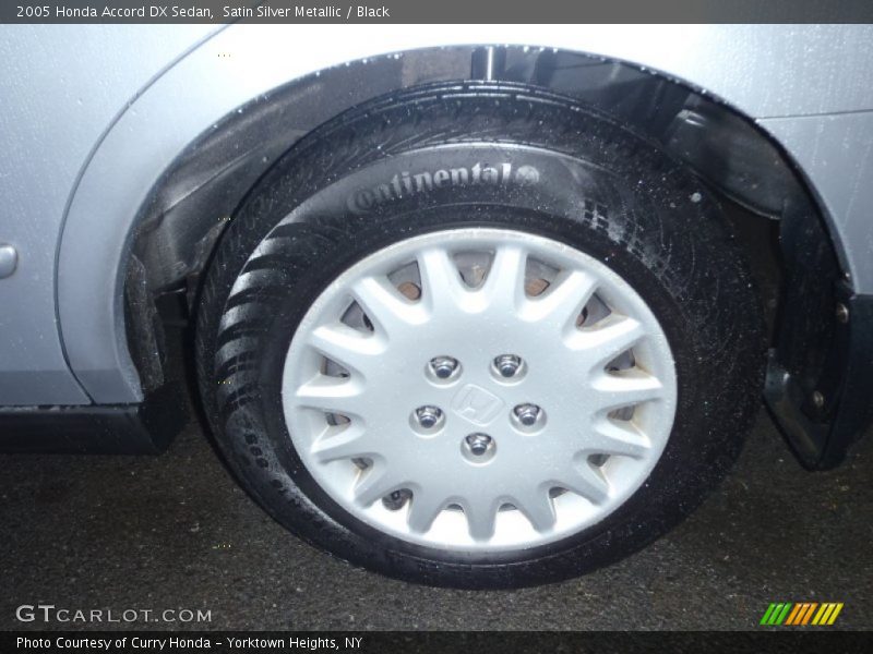 Satin Silver Metallic / Black 2005 Honda Accord DX Sedan